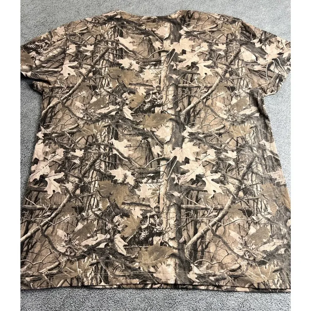 Miller High Life Camo Hunting T-Shirt Men's Medium Pheasant Graphic